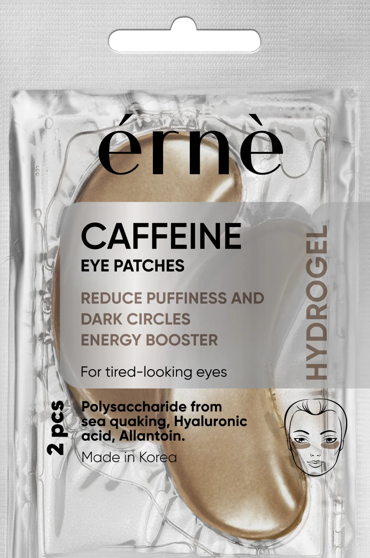 Parches de Ojos con Cafeína y Ácido Hialurónico