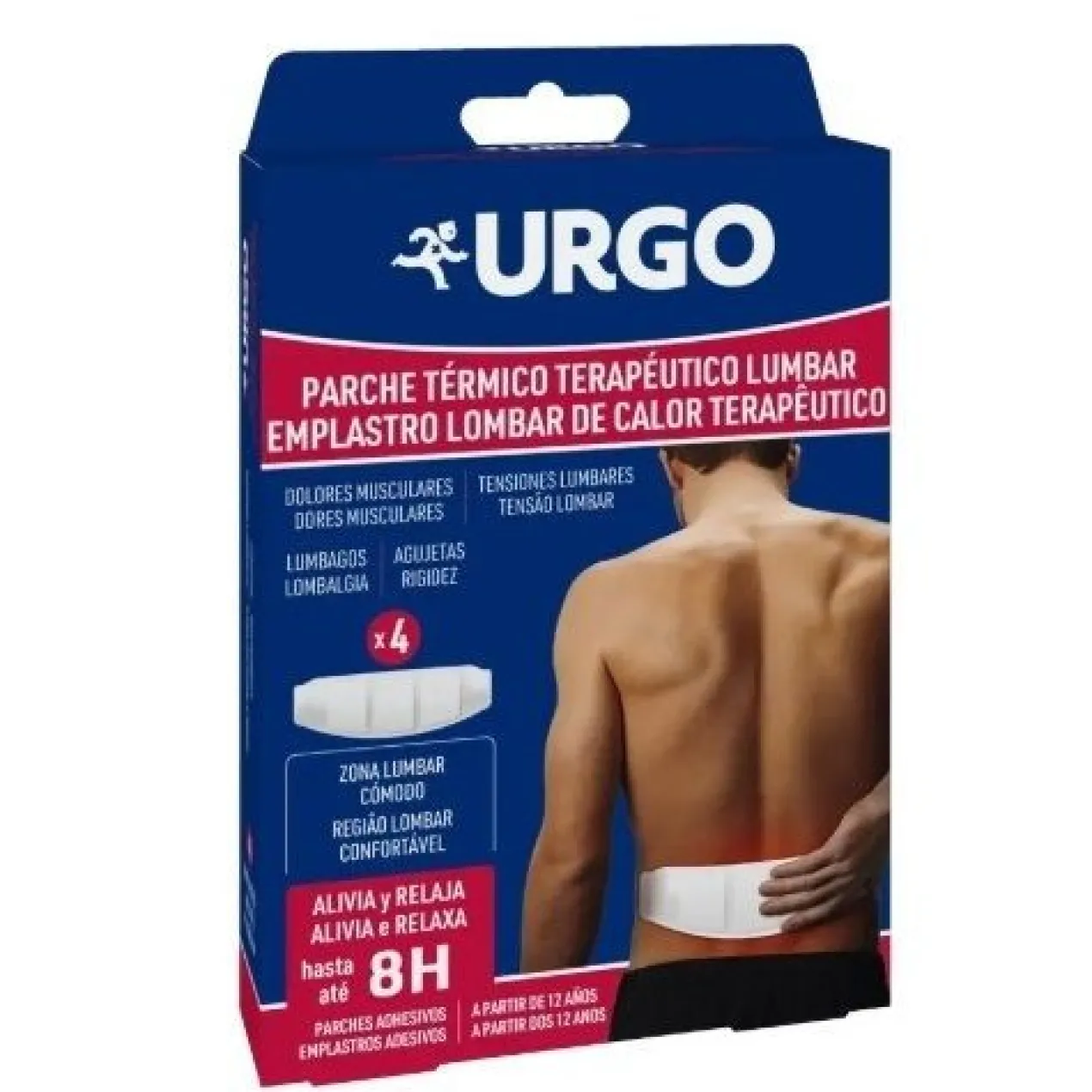 Parche Térmico Terapéutico Lumbar