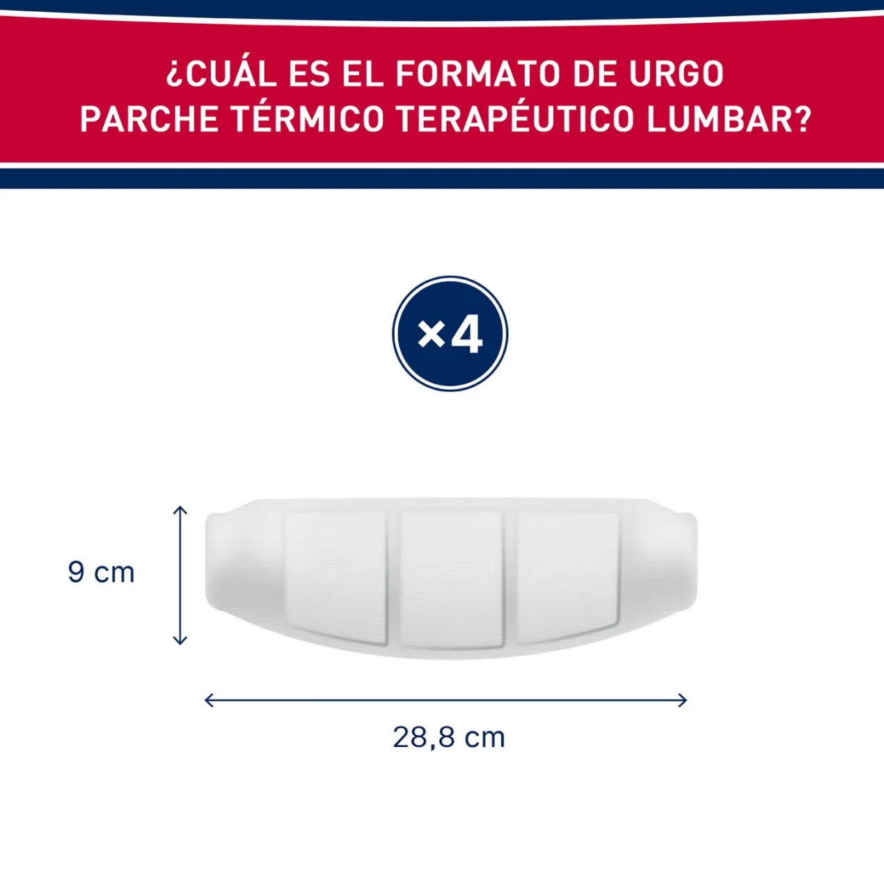 Parche Térmico Terapéutico Lumbar