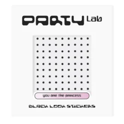 Party Lab Black Looks Stickers