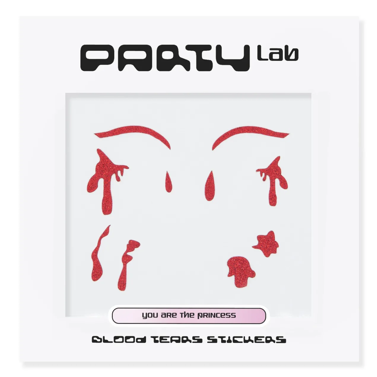 Party Lab Blood Tears Stickers