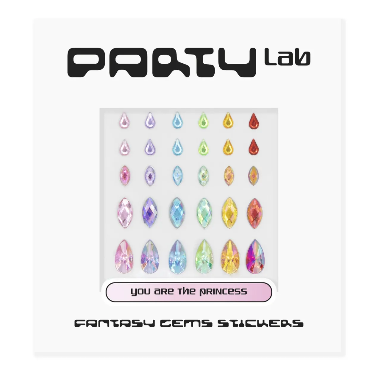 Party Lab Fantasy Gems Stickers