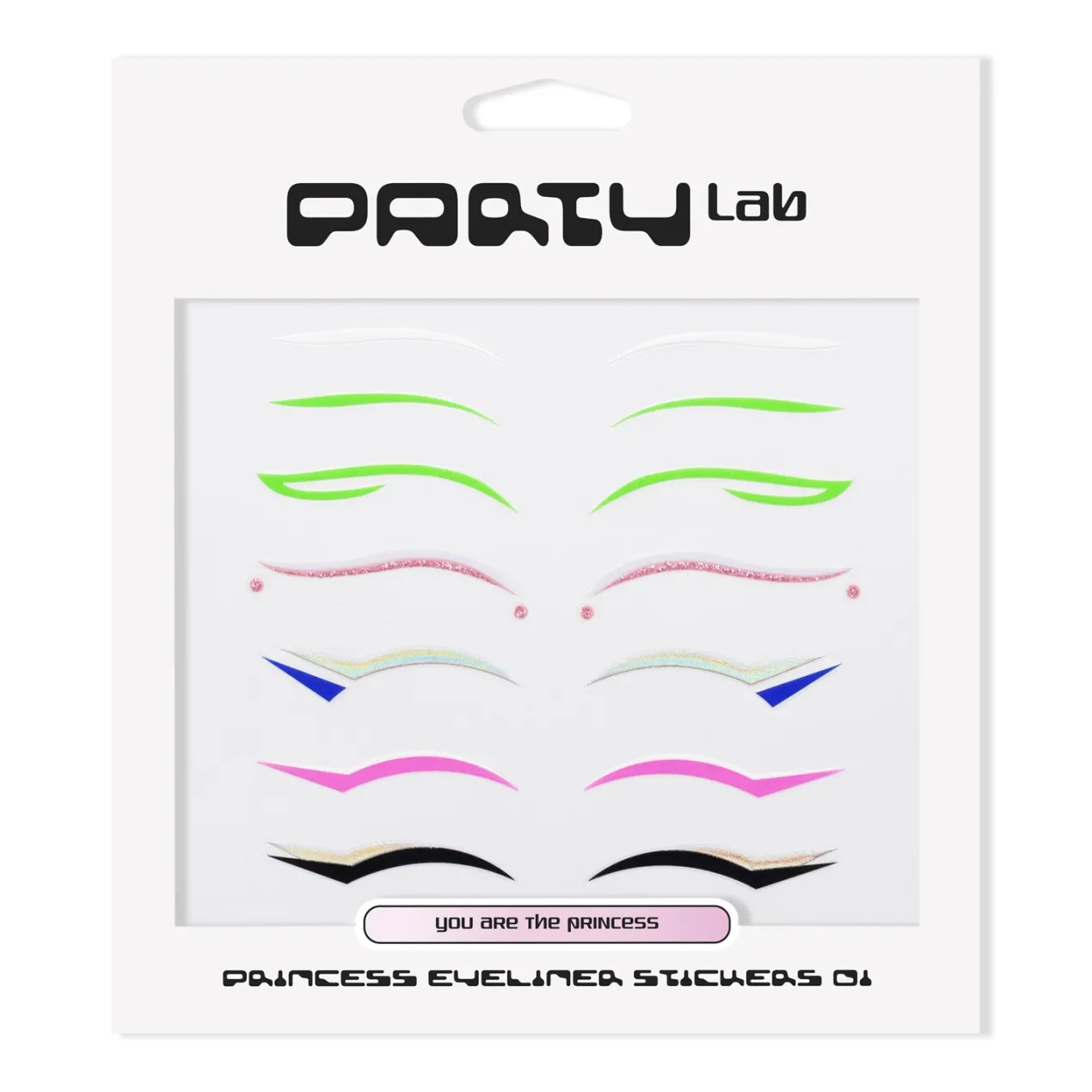 Party Lab Princess Eyeliner Stickers