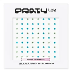 Party Lab Stickers Blue Look