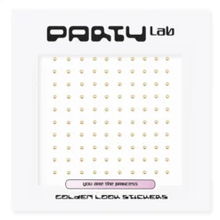 Party Lab Stickers Golden Look