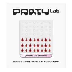 Party Lab Tears & Pearls Stickers