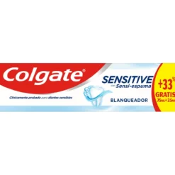 Pasta de Dientes Blanqueadora Sensitive con Sensi-Espuma para Dientes Sensibles