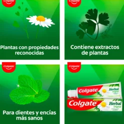 Pasta de dientes Herbal con Ingredientes Naturales