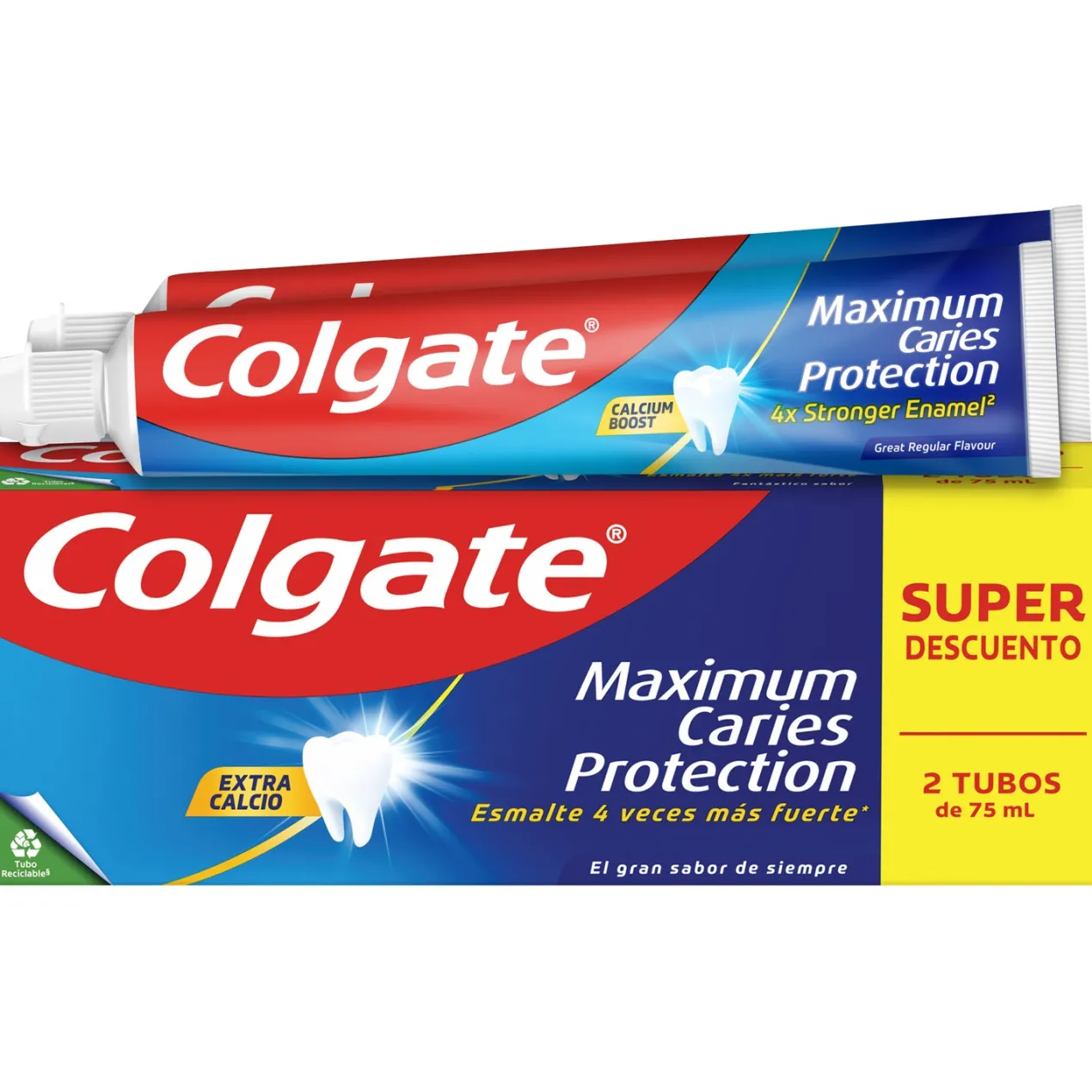 Pasta de Dientes Maximum Caries Protection