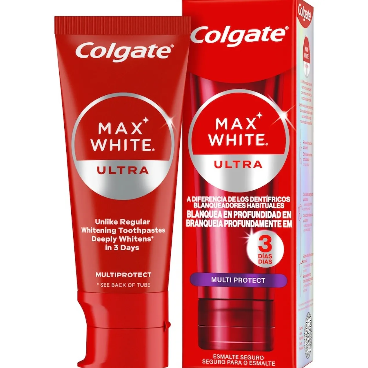 Pasta de Dientes Max White Ultra Multiprotect Blanqueadora