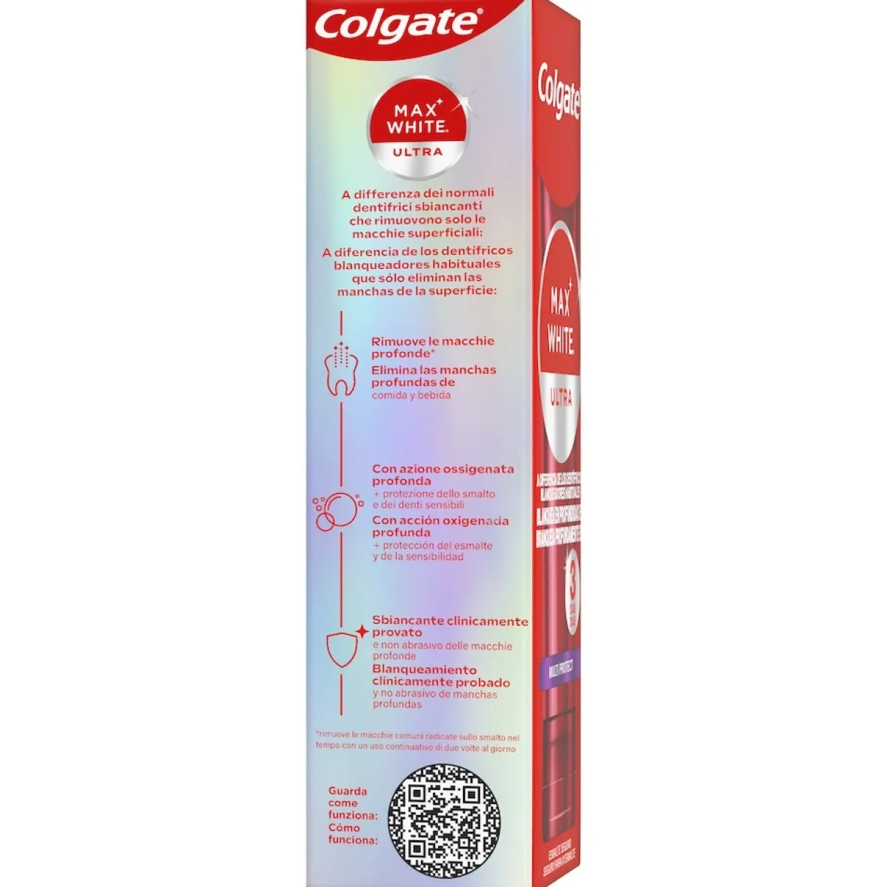 Pasta de Dientes Max White Ultra Multiprotect Blanqueadora