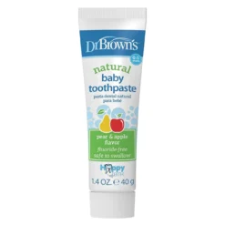 Pasta de Dientes Natural para Bebés Pera-Manzana
