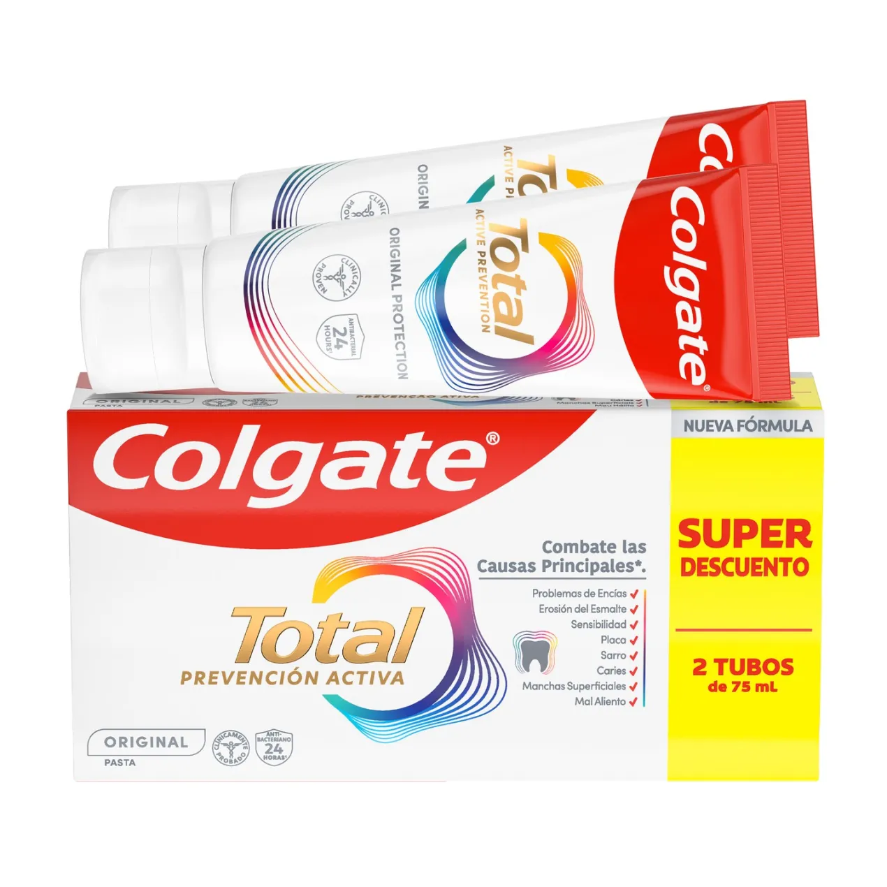 Pasta de Dientes Protección Completa Total Original