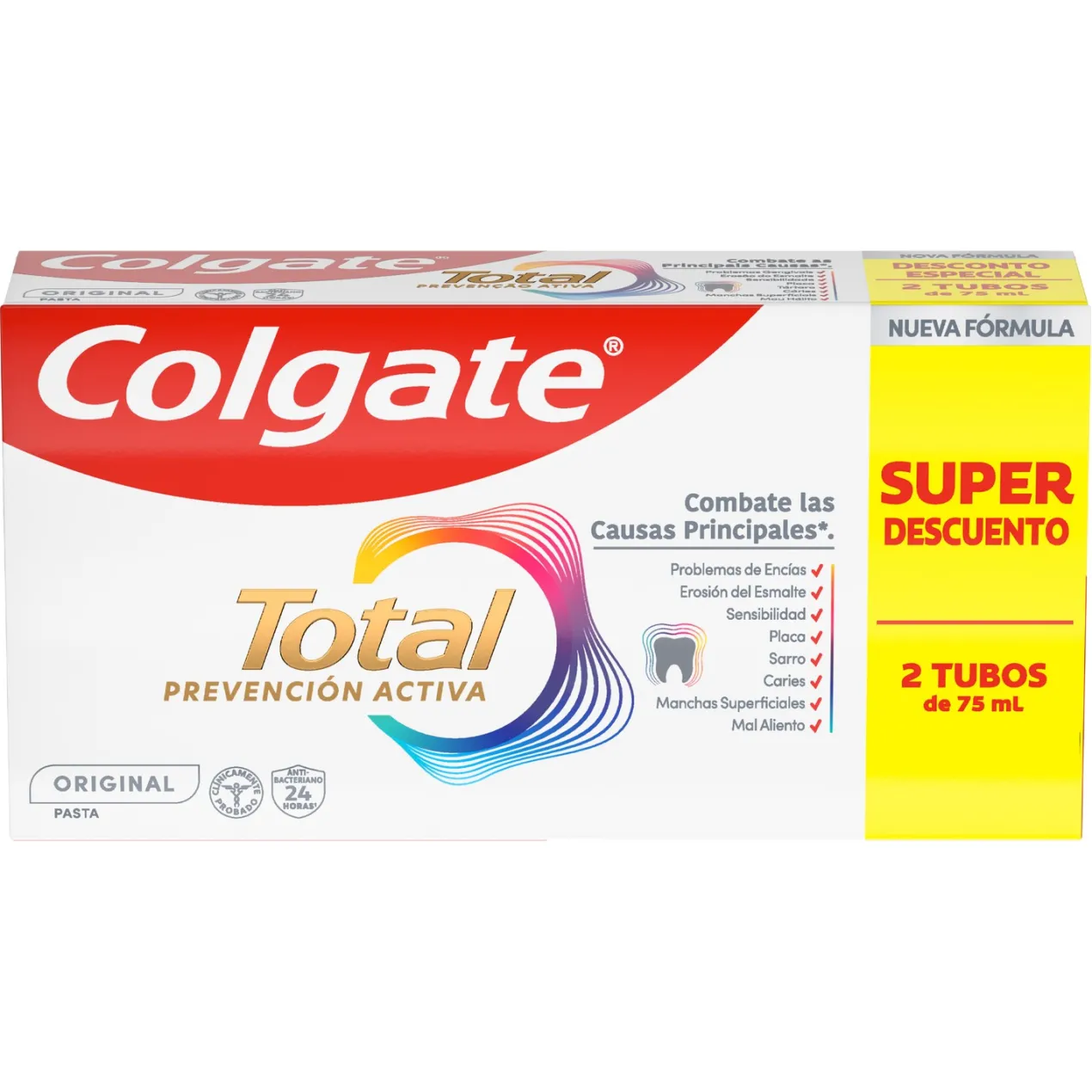 Pasta de Dientes Protección Completa Total Original
