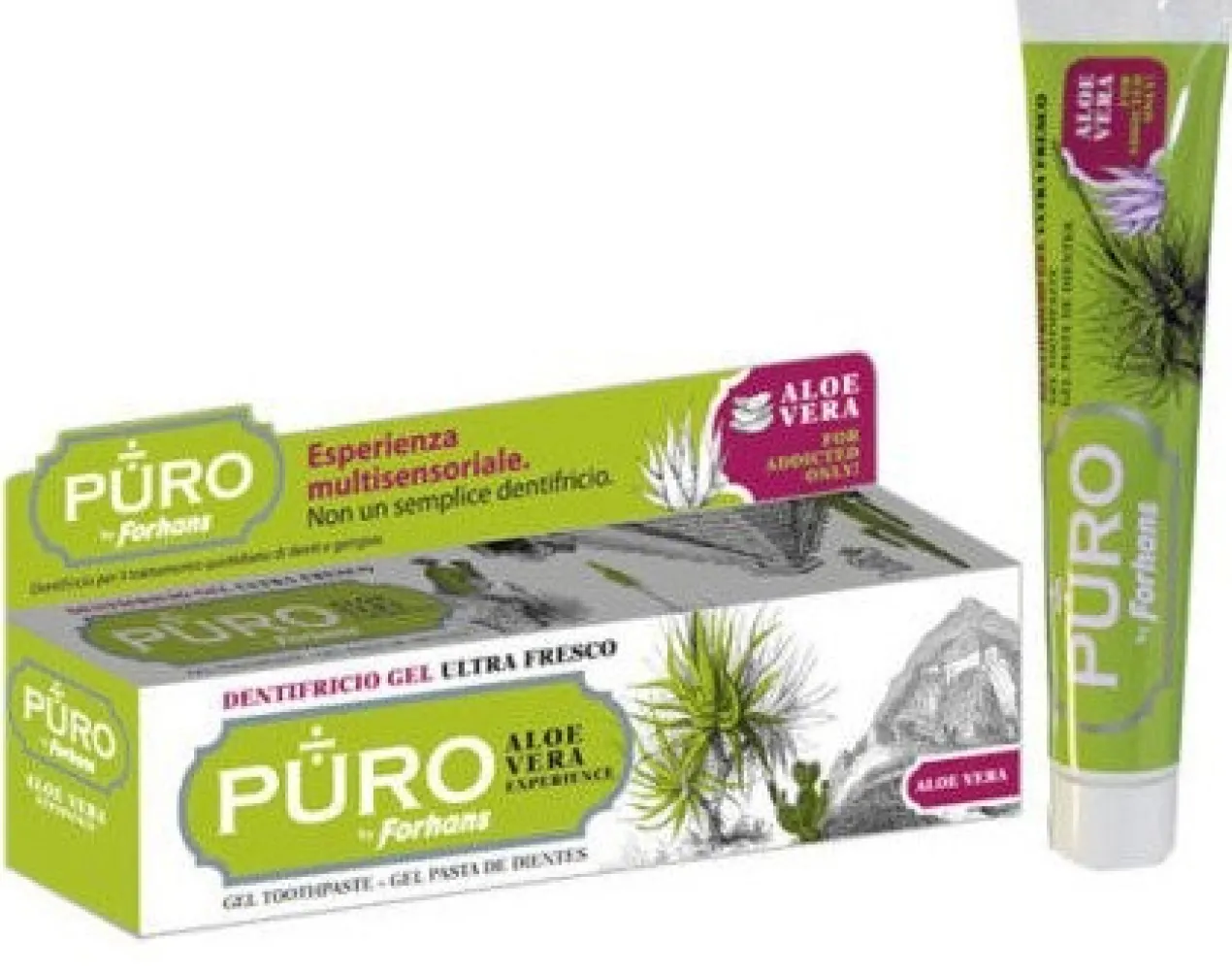 Pasta de Dientes Puro Aloe Vera