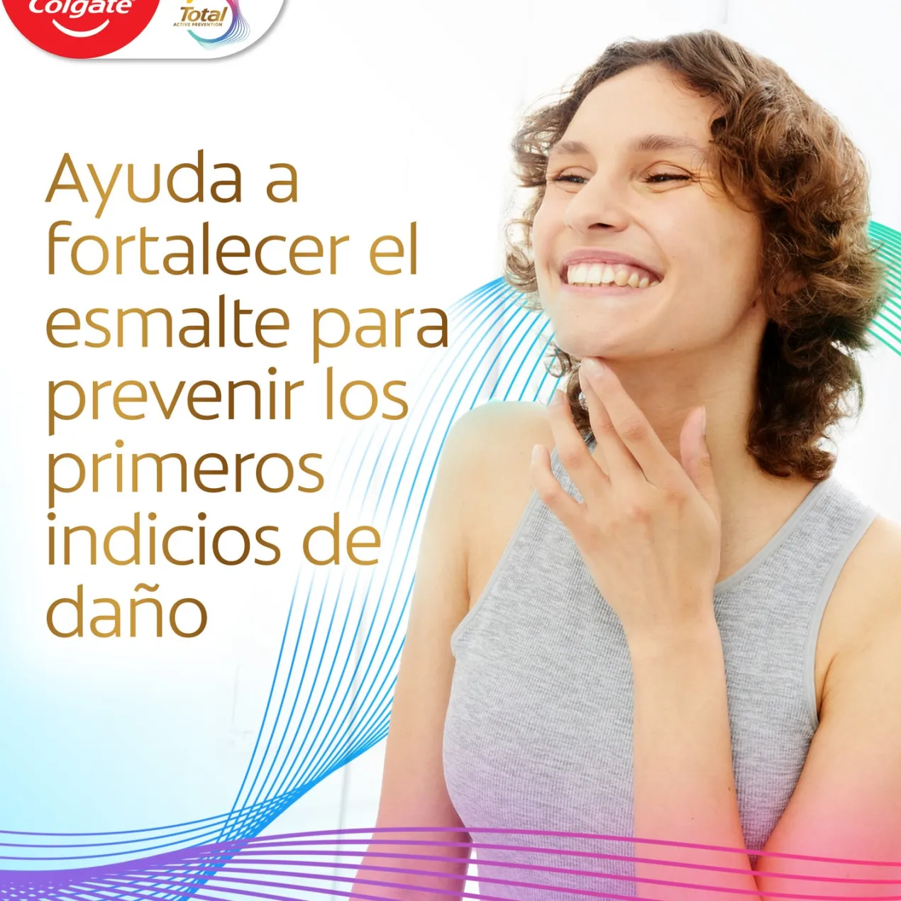 Pasta de Dientes Total Advanced Esmalte Sano