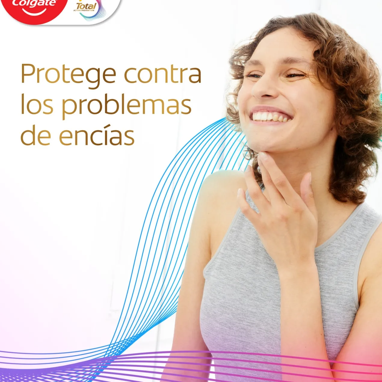 Pasta de Dientes Total Prevención Activa + Cuidado de Encías