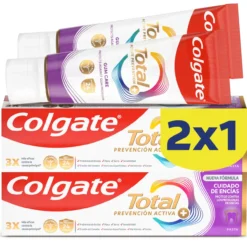 Pasta de Dientes Total Prevención Activa + Cuidado de Encías