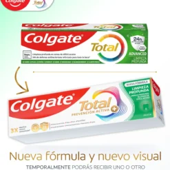 Pasta de Dientes Total Prevención Activa + Limpieza Profunda