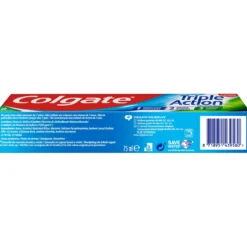 Pasta de Dientes Triple Acción Anticaries y Frescor a Menta