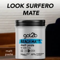 Pasta Fijadora de Peinado Beach Matt Paste