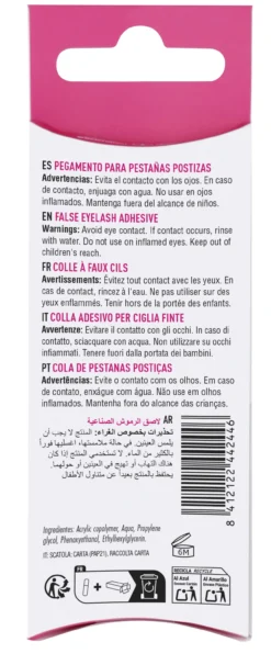 Pegamento con pincel para Pestañas Postizas False Eyelash Adhesive
