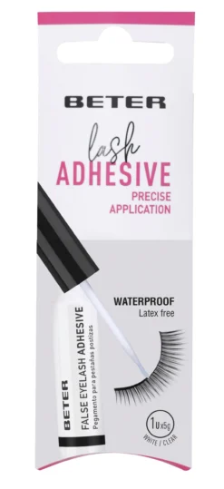 Pegamento con pincel para Pestañas Postizas False Eyelash Adhesive
