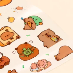 Pegatinas Capybara Sticker Set