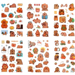 Pegatinas Capybara Sticker Set