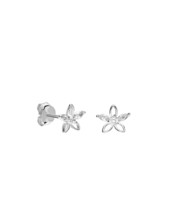 Pendientes de Plata Amapola