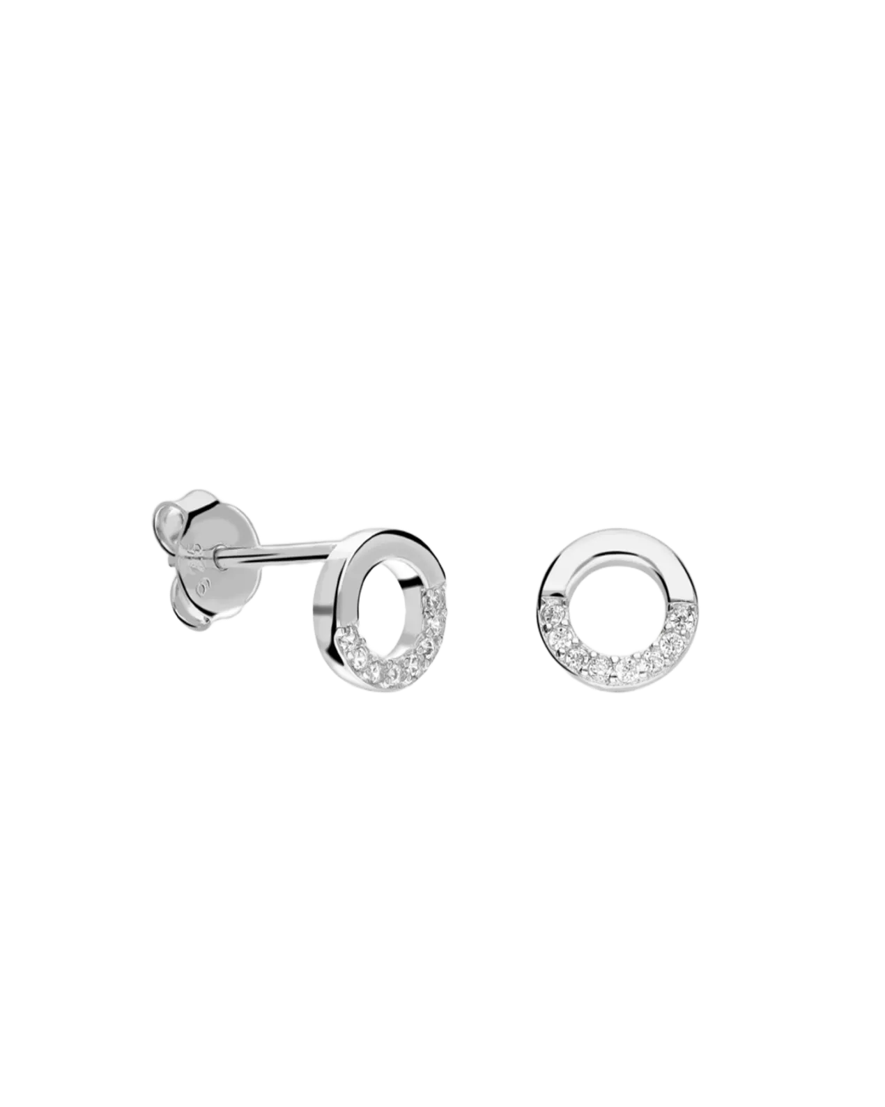 Pendientes de Plata Aro Mini