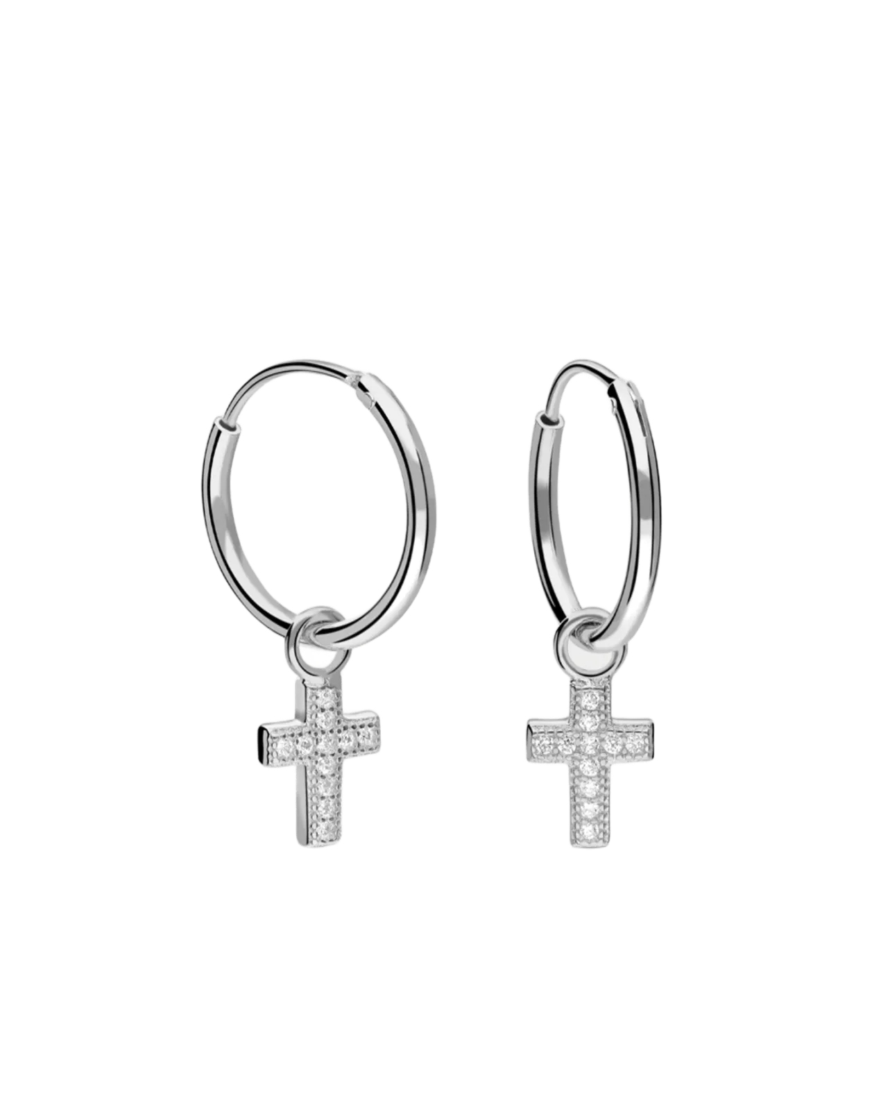 Pendientes de Plata Halo
