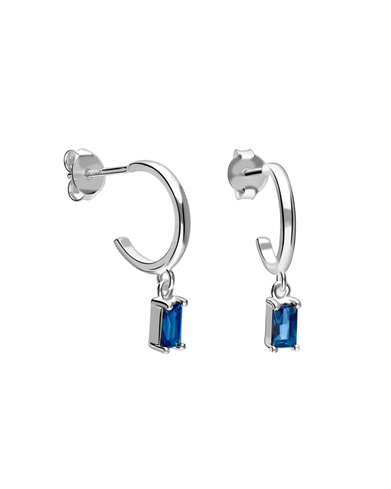 Pendientes de Plata Mar