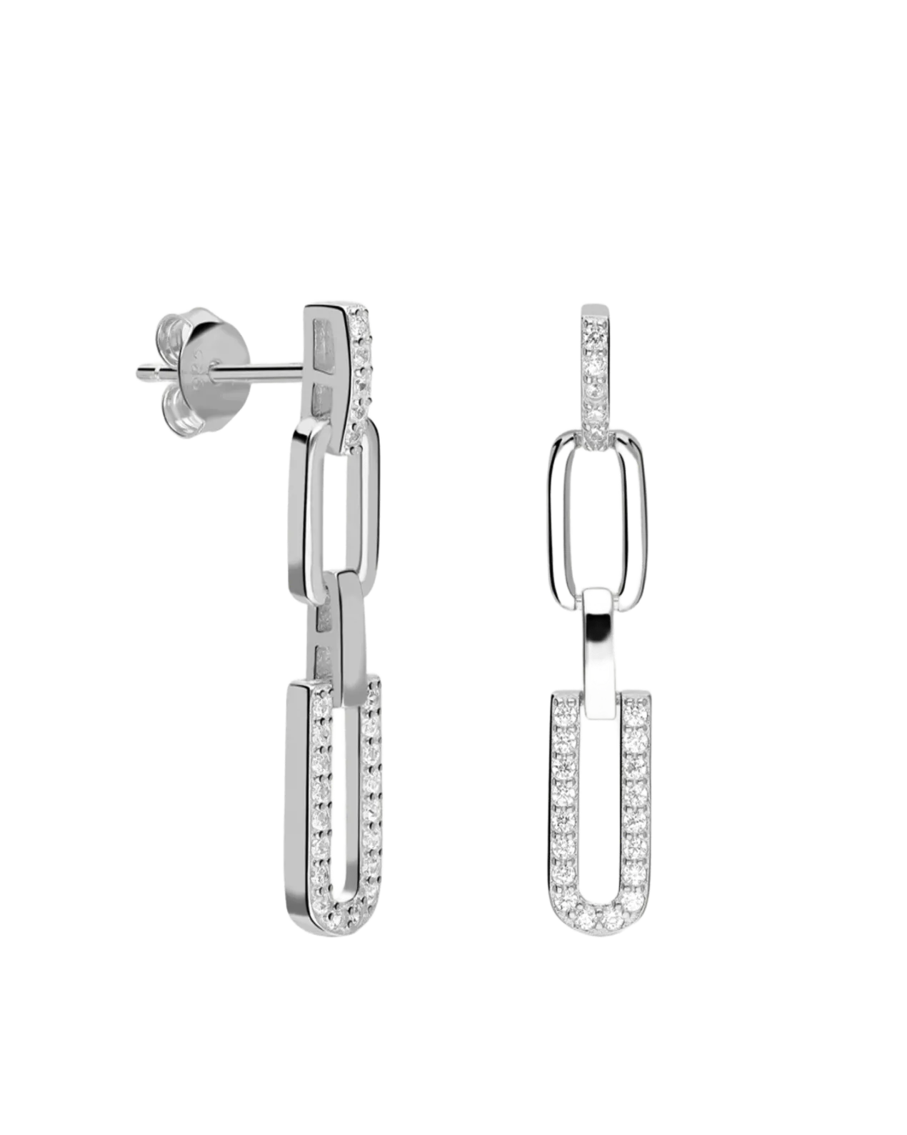 Pendientes de Plata Oasis