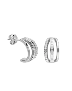 Pendientes de Plata Polaris