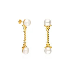 Pendientes Safis Plata de Ley / Recubrimiento oro 18K
