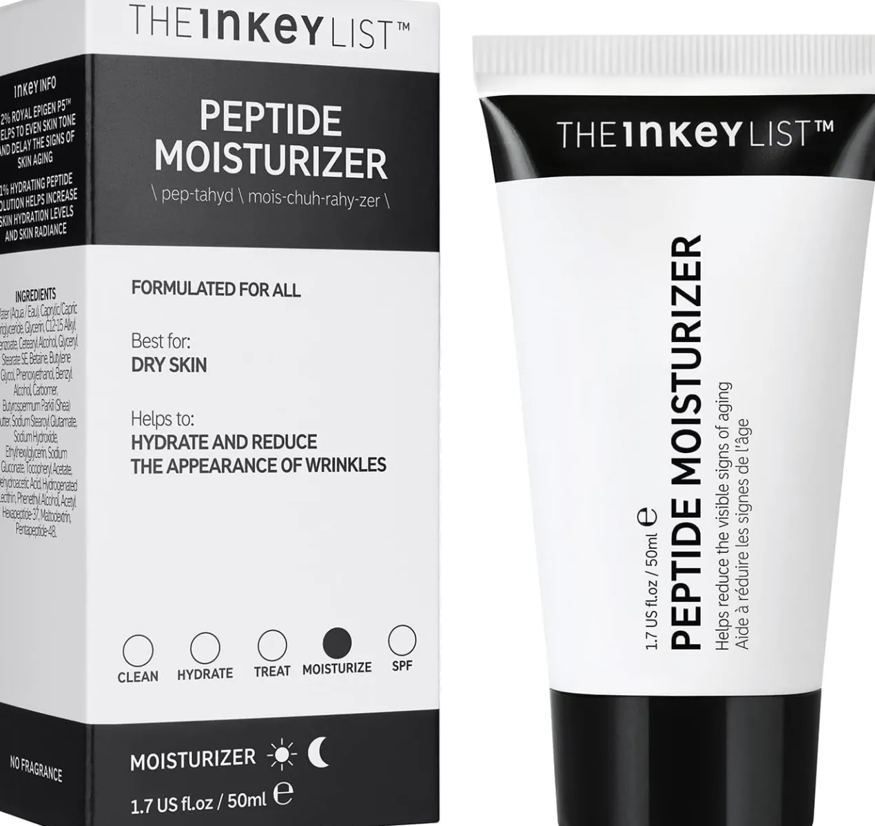 Peptide Moisturizer Hidratante Antiedad