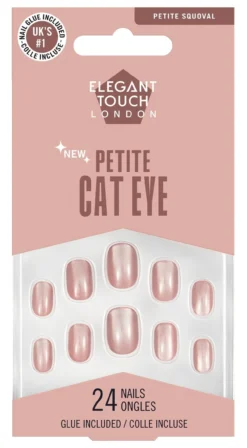 Petite Cat Eye Warm Velvet Uñas Postizas Edición Limitada