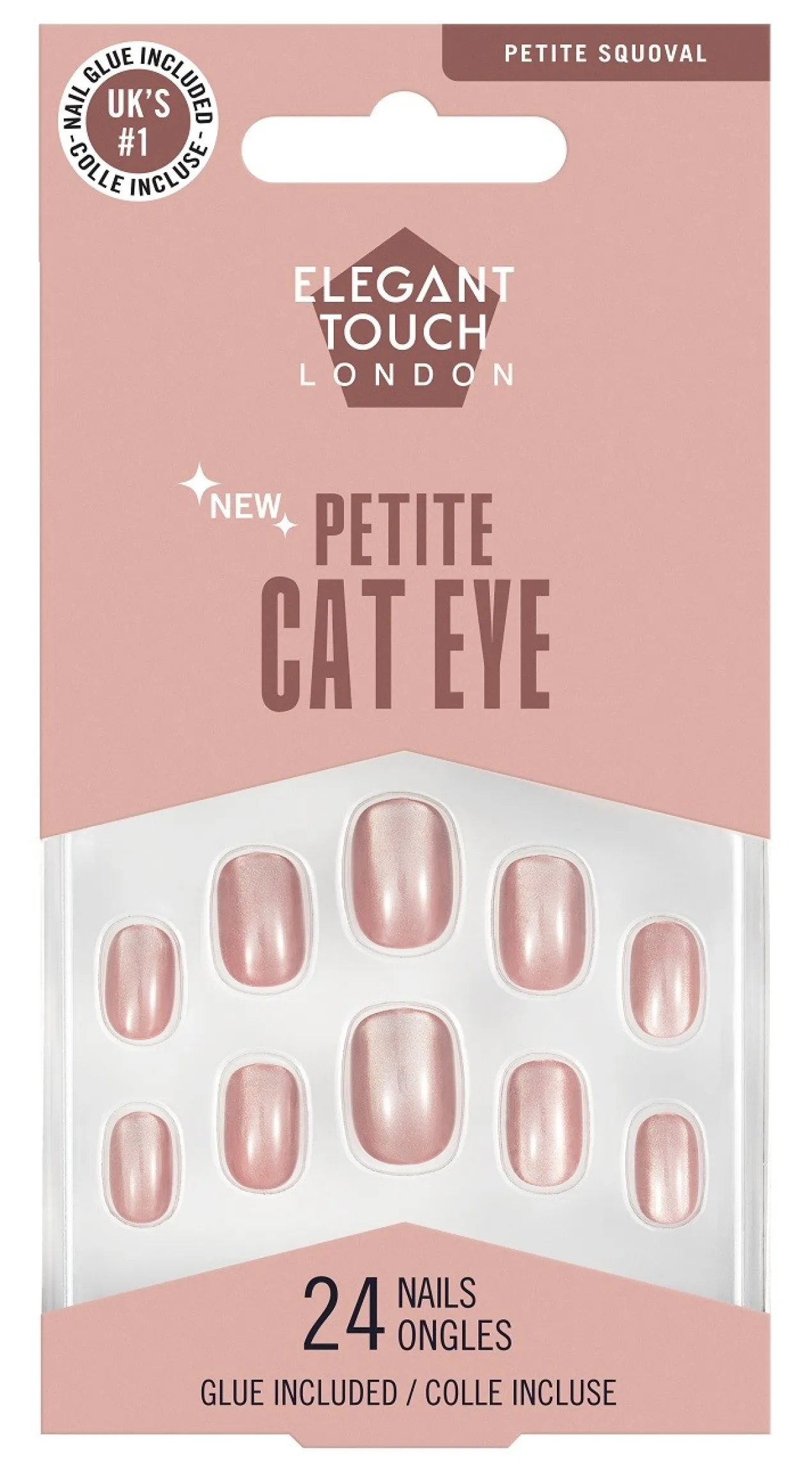 Petite Cat Eye Warm Velvet Uñas Postizas Edición Limitada