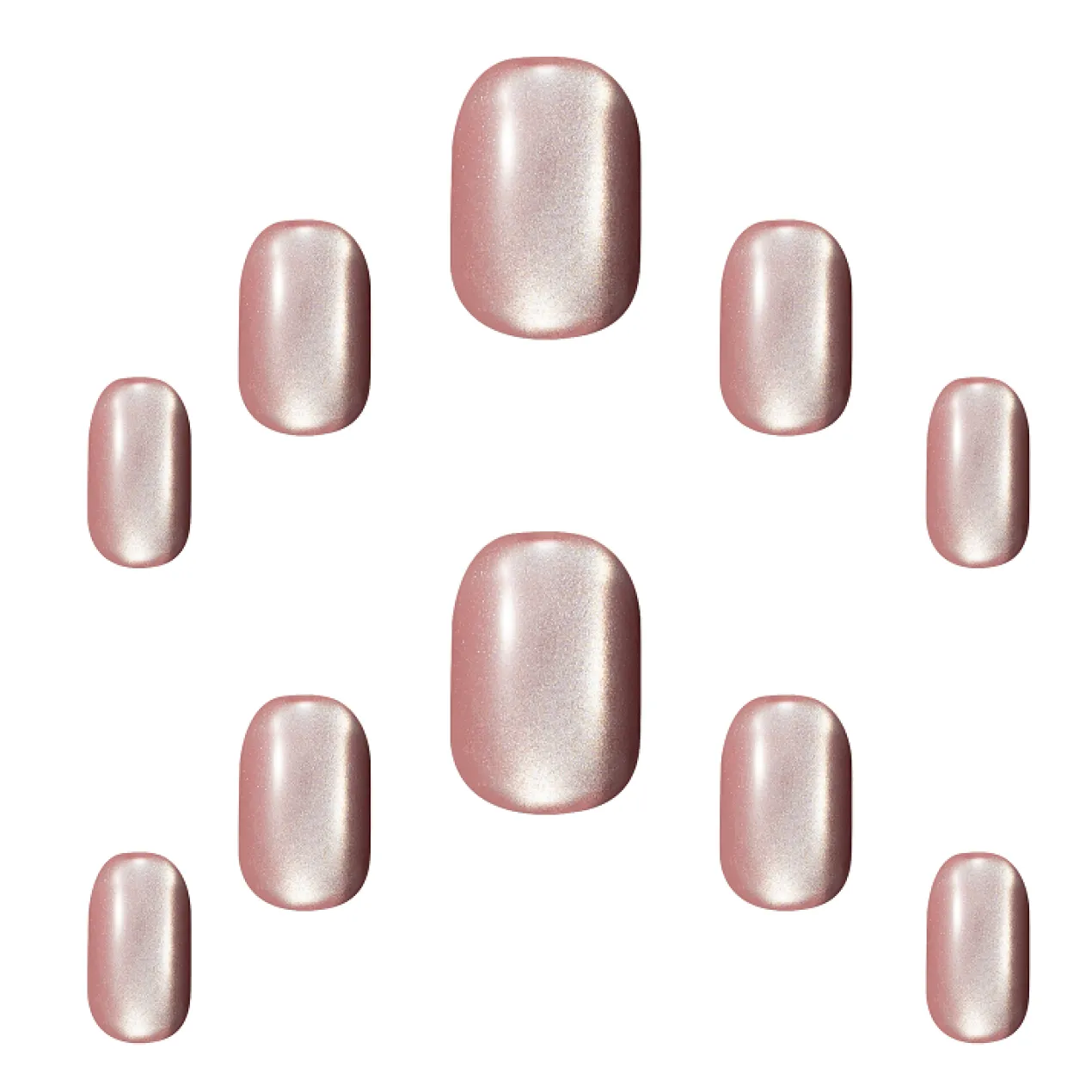 Petite Cat Eye Warm Velvet Uñas Postizas Edición Limitada