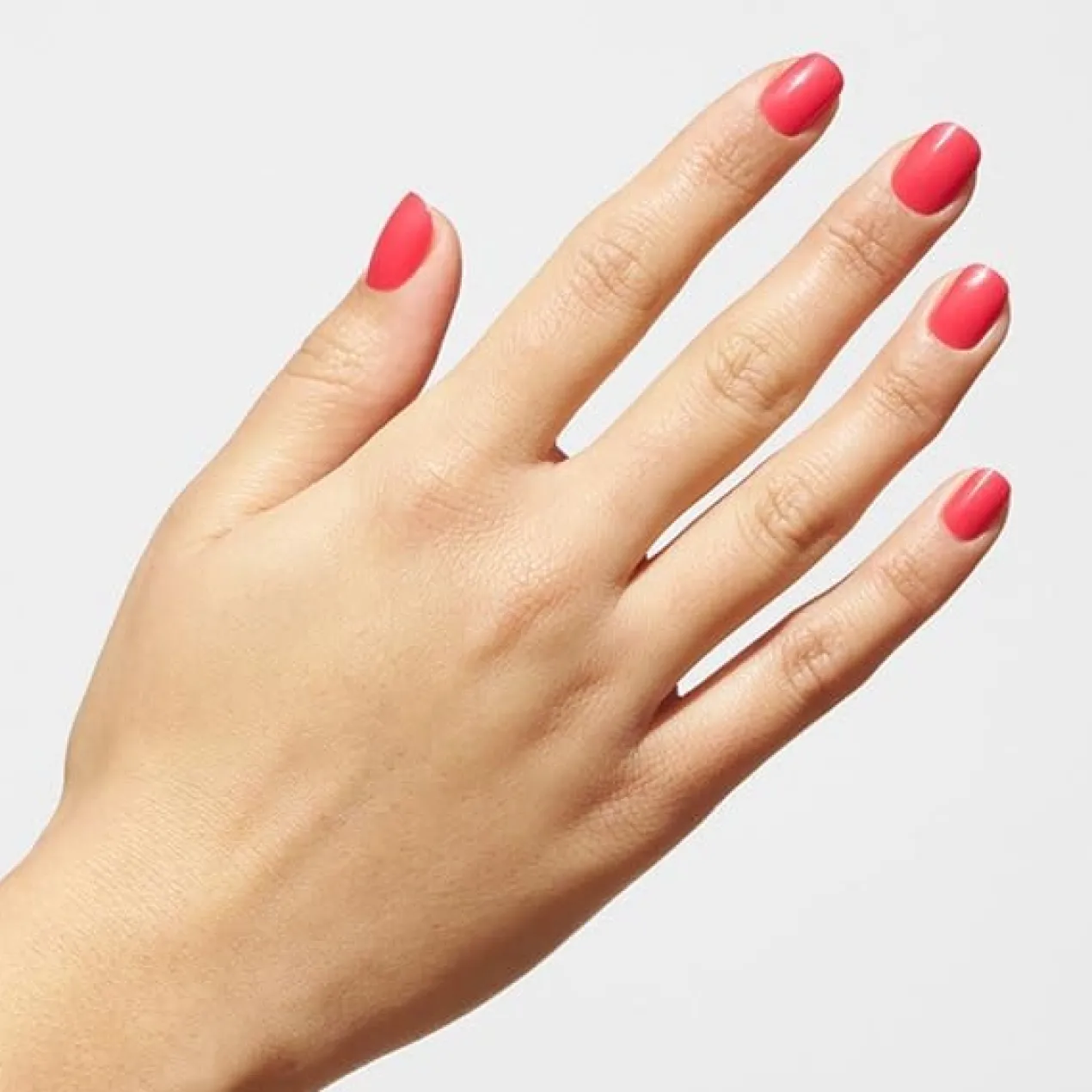 Petite Gel Finish Bitten Strawberry Uñas Postizas