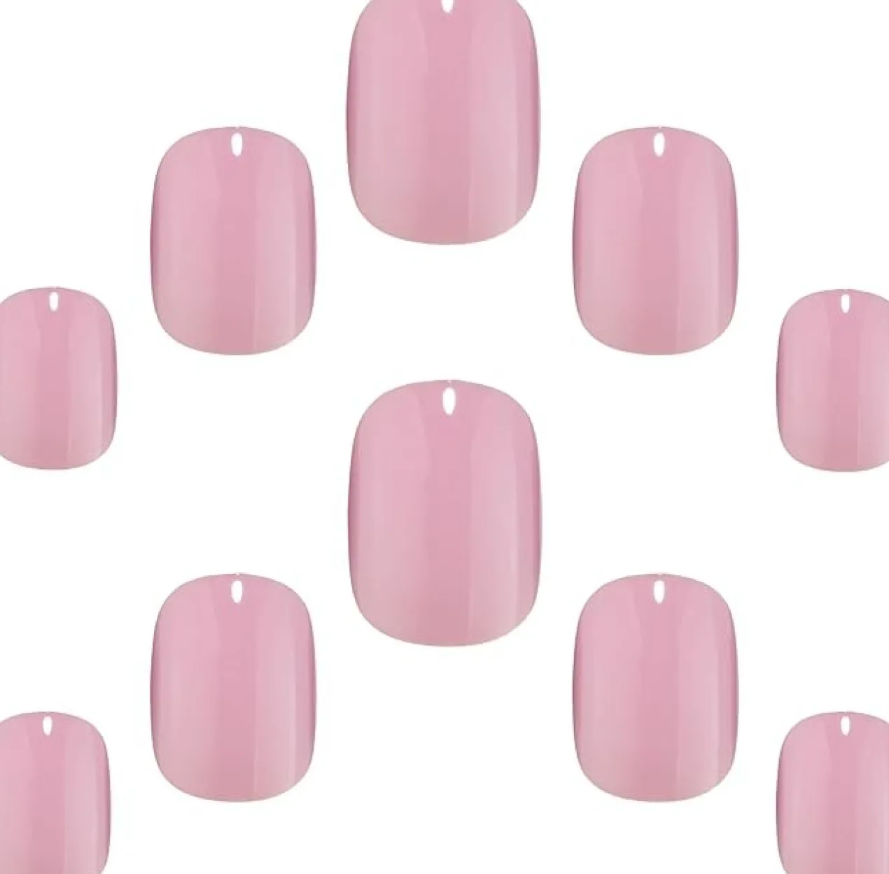 Petite Gel Finish Cherry Blossom Uñas Postizas