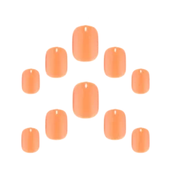 Petite Gel Finish Tulip Sunrise Uñas Postizas