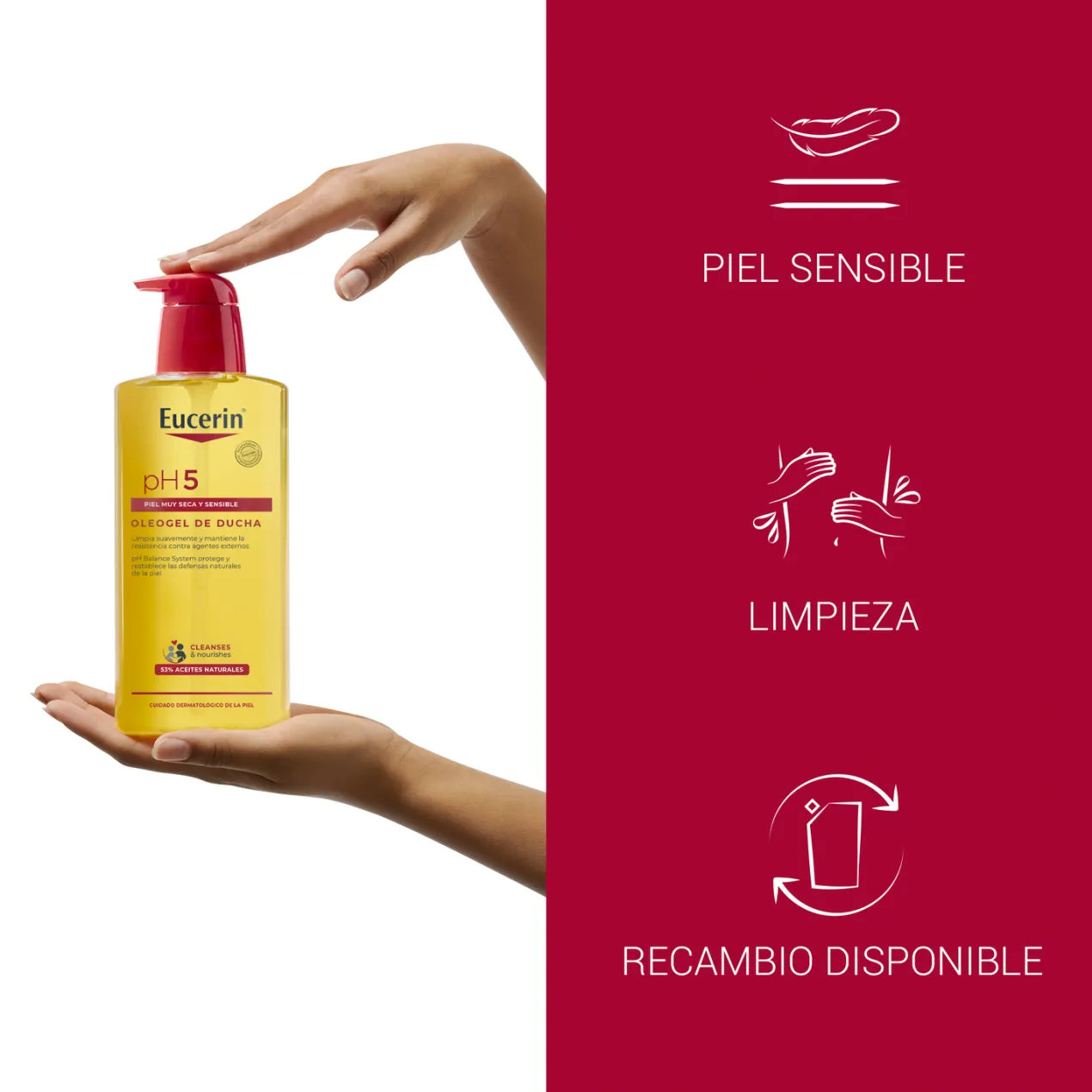 pH5 Oleogel de Ducha