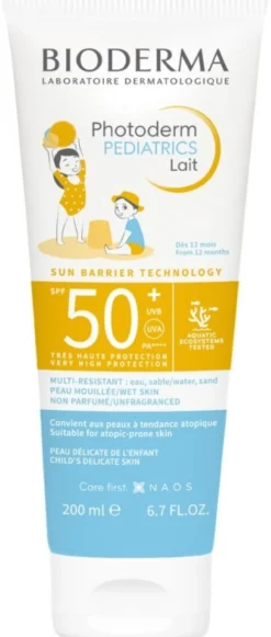 Photoderm Pediatrics SPF50+ Leche Protectora Solar Para Niños
