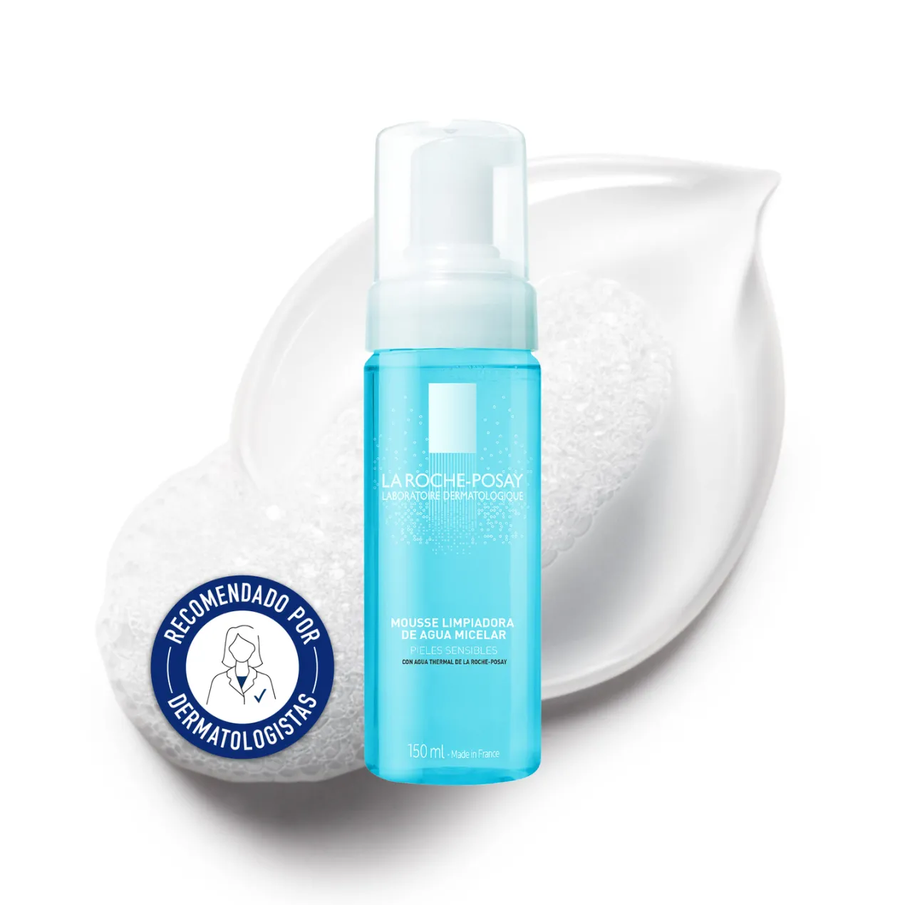 Physiologique Espuma de Agua Micelar Desmaquillante y Limpiadora facial
