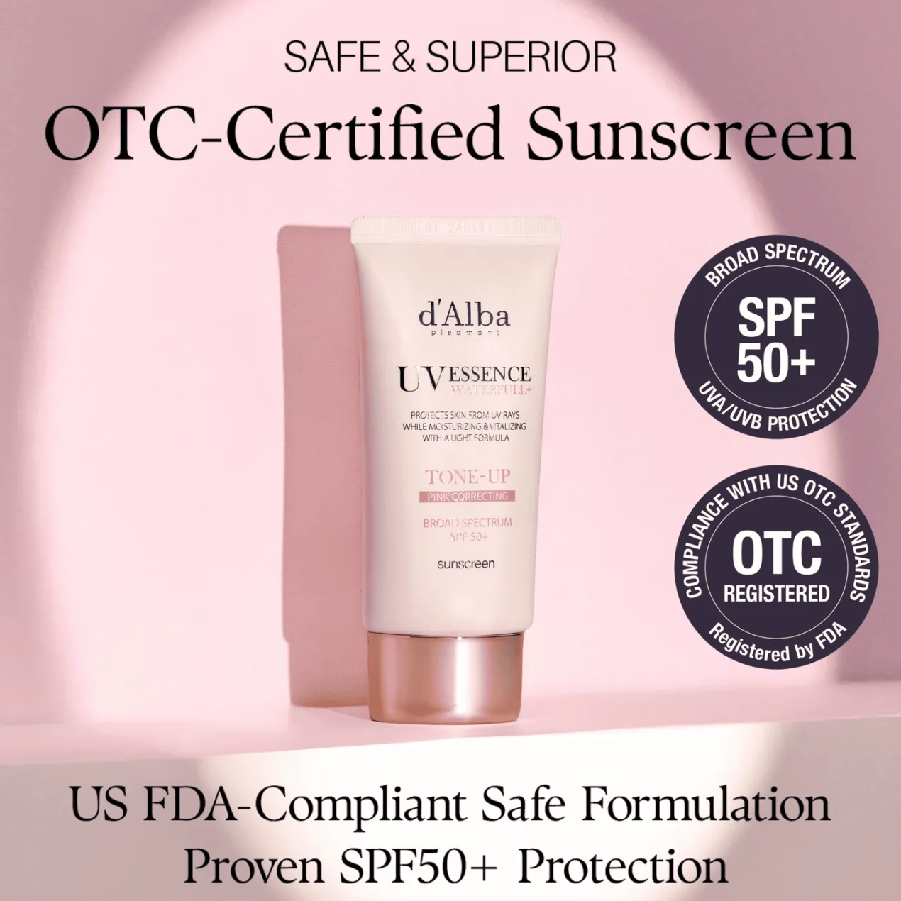 Piedmont Waterfull Tone-Up Cream SPF 50+