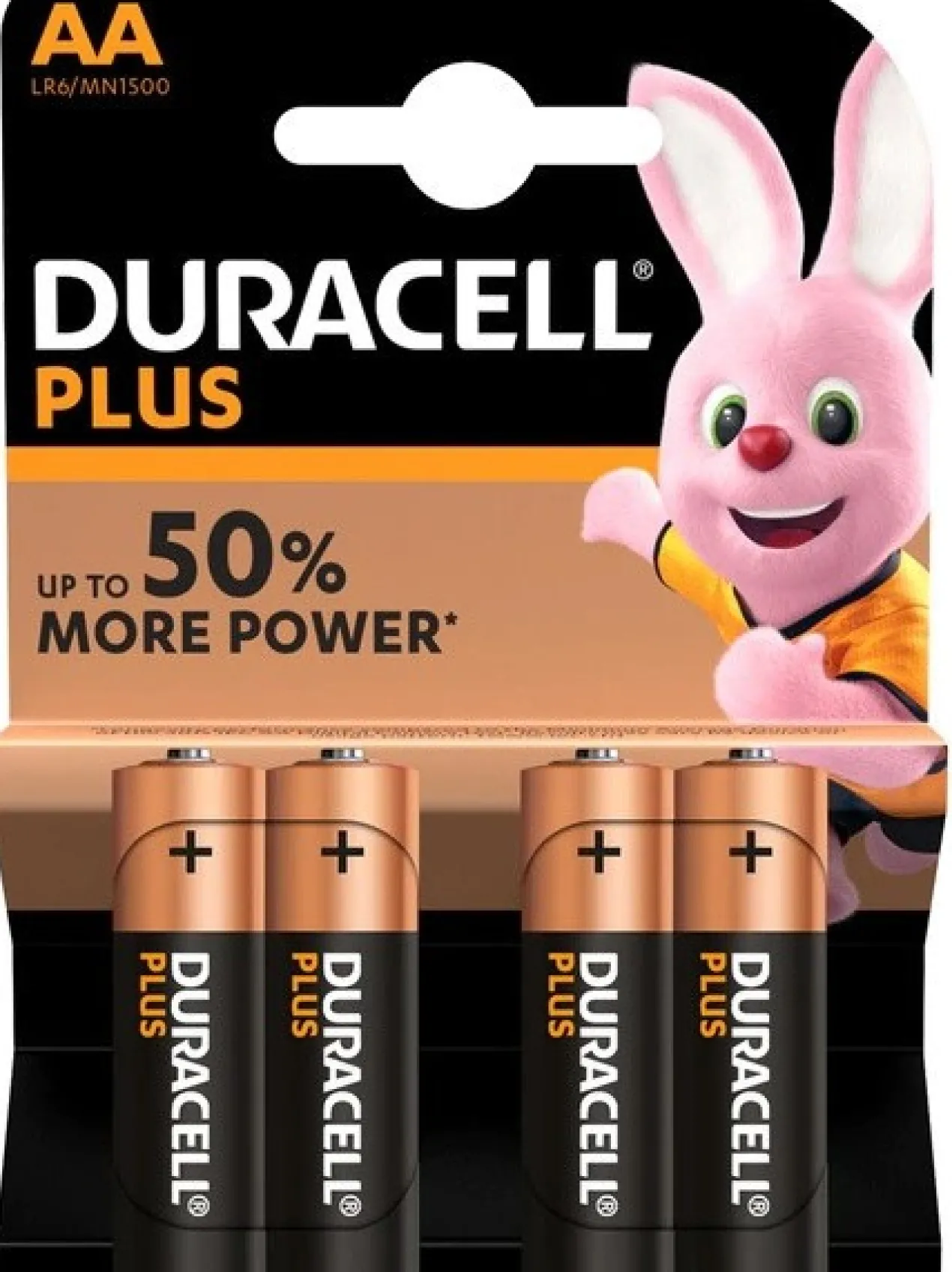 Pilas Alcalinas Plus AA LR6/MN1500