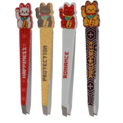 Pinza de Depilar Gato de la Suerte Maneki Neko