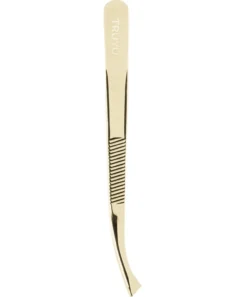 Pinza de Depilar Punta Inclinada Gold Edition
